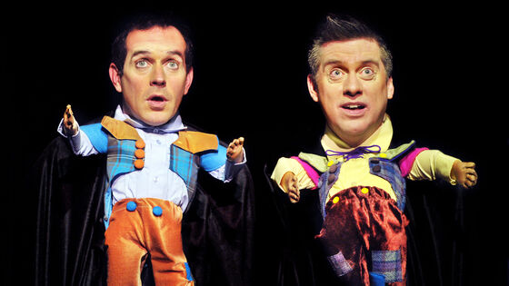 Dick & Dom in Beauty & The Beast at Fairfield Halls